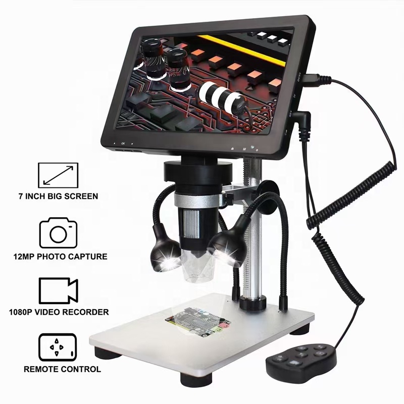Digital Microscope - 7 inç 1600X Dijital Mikroskop Mini