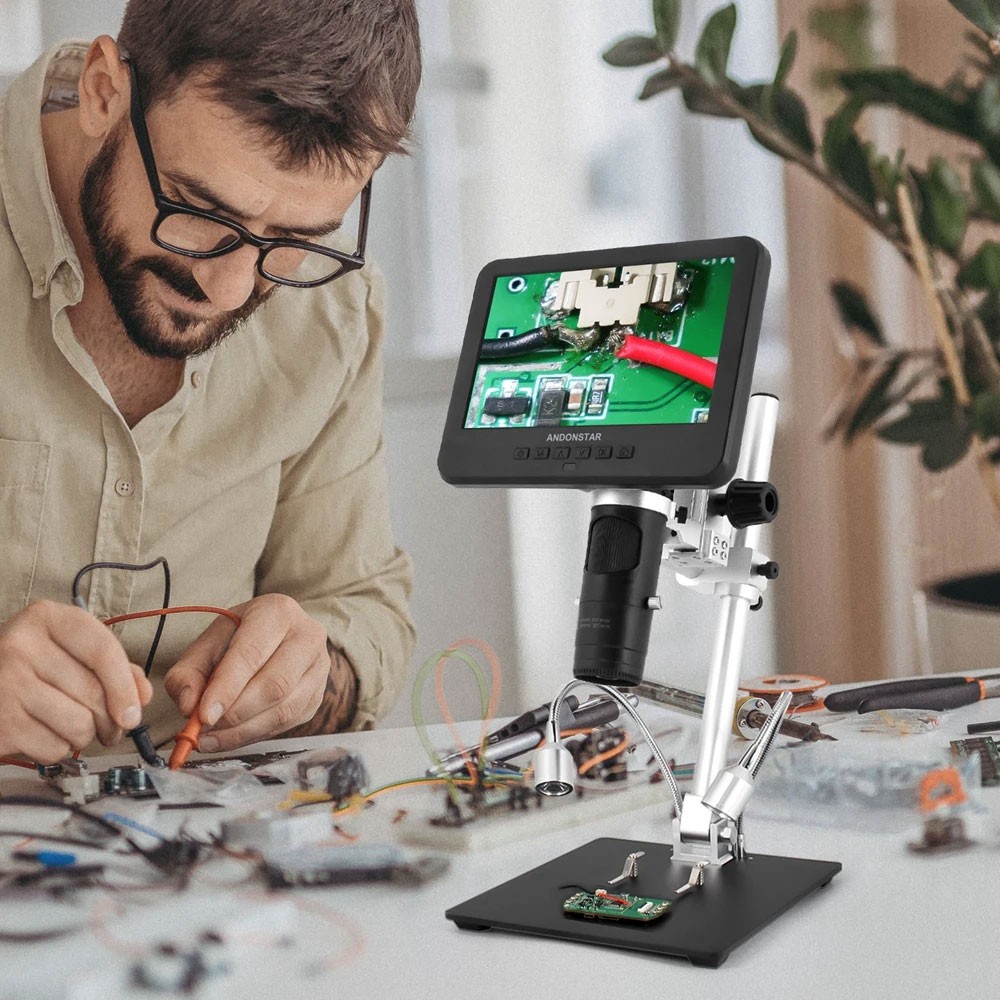 Digital Microscope - İYİ Andonstar AD249S-M PCB Onarımı ve