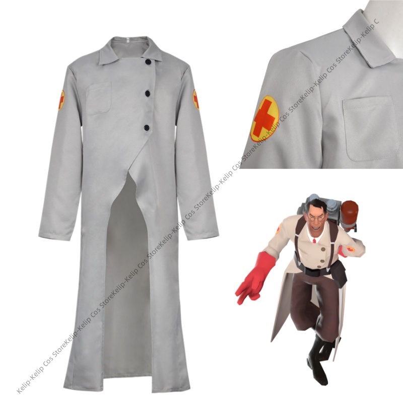 TF2 Medic Cosplay Kostümleri K - Medical Lab Games incelemesi ve fiyatı